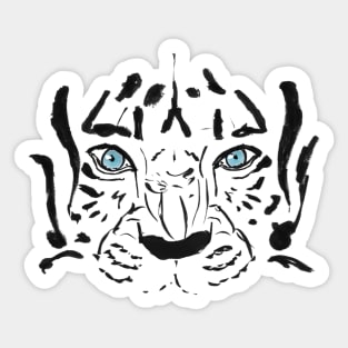 Eyes of the Tiger Sticker